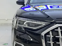 2021 Audi A8L 50 TFSI quattro Comfort, чёрный — фото 4