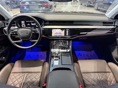 2021 Audi A8L 50 TFSI quattro Comfort, чёрный — фото 7