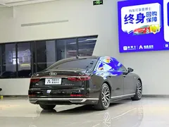 2021 Audi A8L 50 TFSI quattro Comfort, чёрный — фото 15
