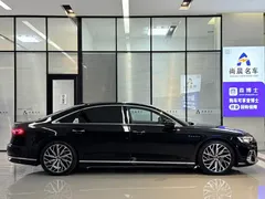 2021 Audi A8L 50 TFSI quattro Comfort, чёрный — фото 16