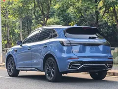 2023 Hongqi HS5 2.0T Pro, синий — фото 3
