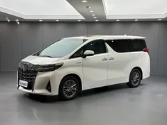 2021 Toyota Alphard Hybrid 2.5L Luxury, белый — фото 1