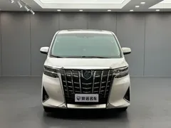 2021 Toyota Alphard Hybrid 2.5L Luxury, белый — фото 2