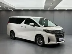 2021 Toyota Alphard Hybrid 2.5L Luxury, белый — фото 3