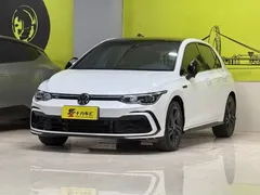 2021 Volkswagen Golf 280TSI DSG R-Line, белый — фото 1