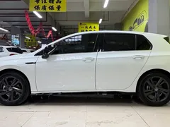 2021 Volkswagen Golf 280TSI DSG R-Line, белый — фото 4