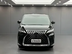 2020 Lexus LM 300h 7-seat, чёрный — фото 2