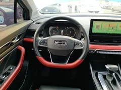 2021 Geely Emgrand S 1.4T CVT Premium, синий — фото 11