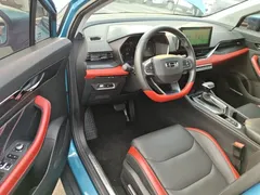 2021 Geely Emgrand S 1.4T CVT Premium, синий — фото 16