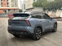 2023 Geely Atlas L 2.0TD DCT Flagship, синий — фото 13