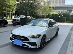 2022 Mercedes-Benz C-Class C 260 L Sport, белый — фото 3