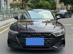 2023 Audi A7L 45 TFSI quattro S-line, чёрный — фото 1