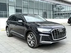 2021 Audi Q7 55 TFSI quattro S line Sport, чёрный — фото 3