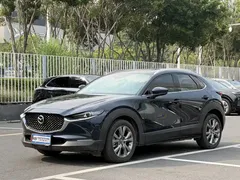 2021 Mazda CX-30 2.0L AT Premium, синий — фото 1