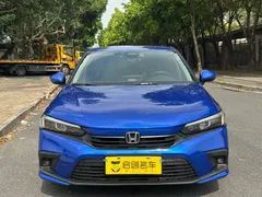 2022 Honda Civic 240Turbo CVT, синий — фото 2