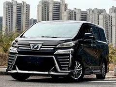 2020 Toyota Vellfire 2.5L Hybrid Black Gold Limited Edition, чёрный — фото 1