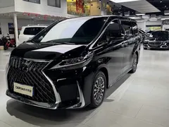2020 Lexus LM 300h 7-seat, чёрный — фото 1