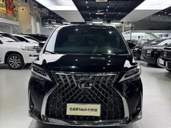 2020 Lexus LM 300h 7-seat, чёрный — фото 2