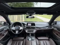 2021 BMW 7 Series 730Li M Sport Package, чёрный — фото 3
