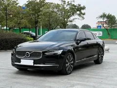 2022 Volvo S90, чёрный — фото 1