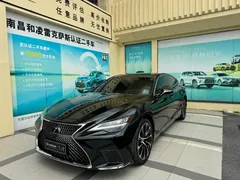 2021 Lexus LS 500h Executive, чёрный — фото 1