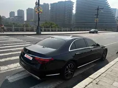 2021 Mercedes-Benz S-Class S 400 L Business, чёрный — фото 2