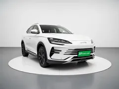 2023 BYD Song PLUS Champion DM-i PHEV 150km Flagship Plus, белый — фото 3