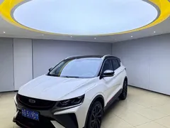 2021 Geely Coolray 1.4T DCT Diamond, белый — фото 1