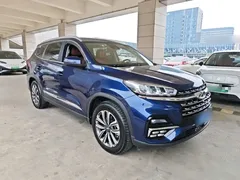 2021 Chery Tiggo 8 290TGDI AT Kunpeng, синий — фото 4
