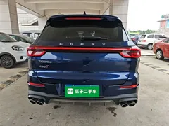 2021 Chery Tiggo 8 290TGDI AT Kunpeng, синий — фото 6