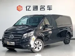 2021 Mercedes-Benz Vito 2.0T Elite 7-seat, чёрный — фото 1