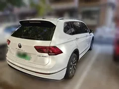 2021 Volkswagen Tiguan L 430PHEV Premium, белый — фото 6