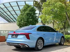 2023 Hongqi H5 1.5T HEV, синий — фото 4