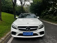 2021 Mercedes-Benz C-Class C 260 L Sport, белый — фото 2