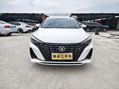 2022 Changan Eado PLUS 1.4T GDI DCT Premium, белый — фото 2