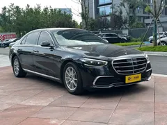 2021 Mercedes-Benz S-Class S 400 L Business, чёрный — фото 2