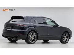 2023 Porsche Cayenne 3.0T Platinum Edition, синий — фото 3