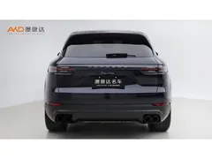 2023 Porsche Cayenne 3.0T Platinum Edition, синий — фото 4