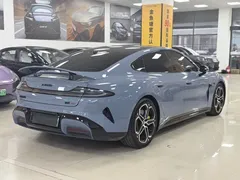2024 Xiaomi SU7 4WD Long Range Advanced ADAS Max, синий — фото 4