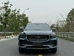 2021 Geely Monjaro 2.0TD DCT 2WD EVO Premium, синий — фото 2