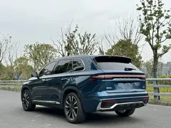2021 Geely Monjaro 2.0TD DCT 2WD EVO Premium, синий — фото 7
