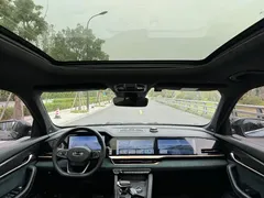 2021 Geely Monjaro 2.0TD DCT 2WD EVO Premium, синий — фото 17