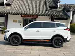 2022 Geely Atlas 1.8T DCT Smart, белый — фото 6