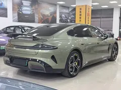 2024 Xiaomi SU7 RWD Long Range Advanced ADAS Pro, зелёный — фото 4