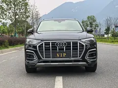 2022 Audi Q5L 45T Luxury Dynamic, чёрный — фото 2