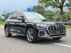 2022 Audi Q5L 45T Luxury Dynamic, чёрный — фото 3