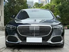 2021 Mercedes-Benz Maybach S-Class S 480 4MATIC, чёрный — фото 2