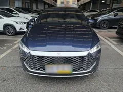 2023 BYD Qin PLUS Champion DM-i PHEV 55KM Leading, синий — фото 3
