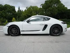 2022 Porsche 718 Cayman T 2.0T, белый — фото 3