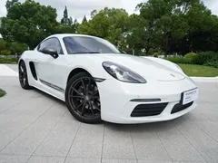 2022 Porsche 718 Cayman T 2.0T, белый — фото 15
